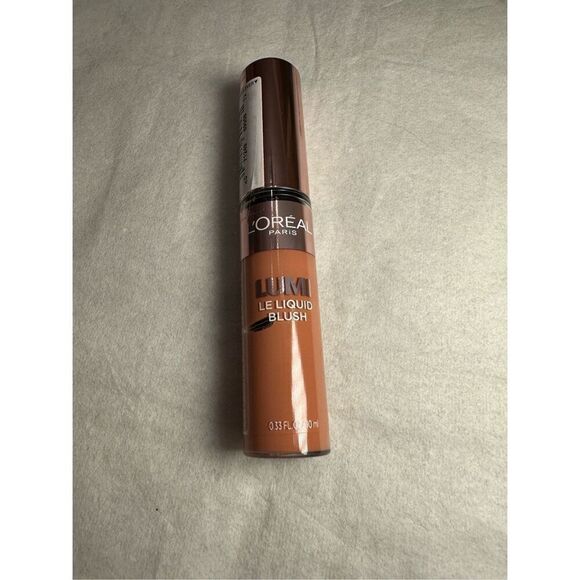 L'Oréal Lumi Le Liquid Blush 601 DEWY WORTH IT WARM NUDE MAUVE .33oz - Picture 1 of 5